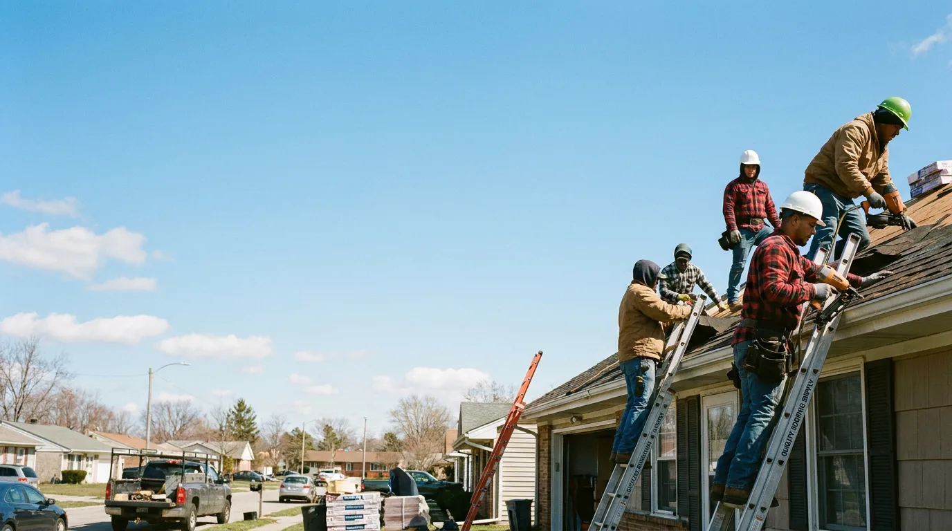 Roofing in Morristown, IN near me